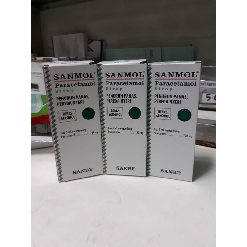 Sanmol Sirup Anak Penurun Demam
