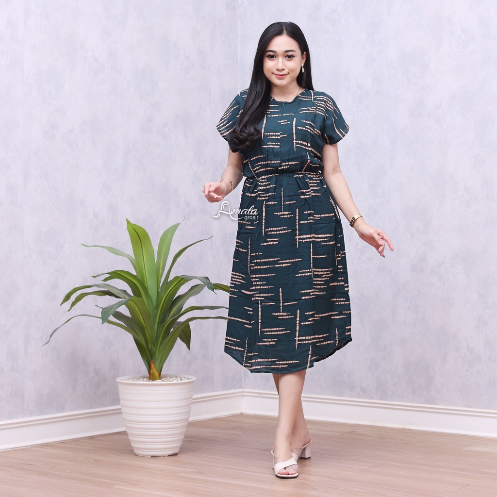 AMALAGROSIR - (COD) Daster Manohara Busui Motif / Daster Manohara Rayon Tie Dye / Daster Batik-Mhr Grisa Jotol