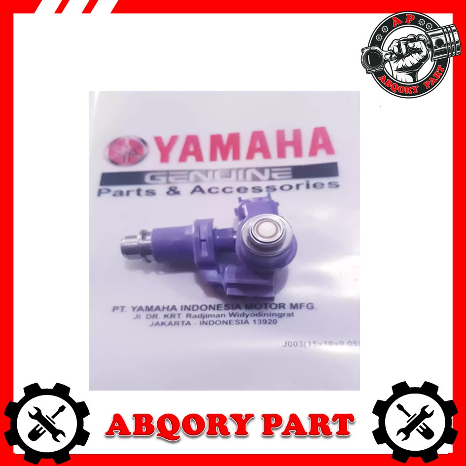 Abqory part___Injector racing 6 lubang hole injector Mio j x rade soul GT MX king Mio M3 new Vixion byson