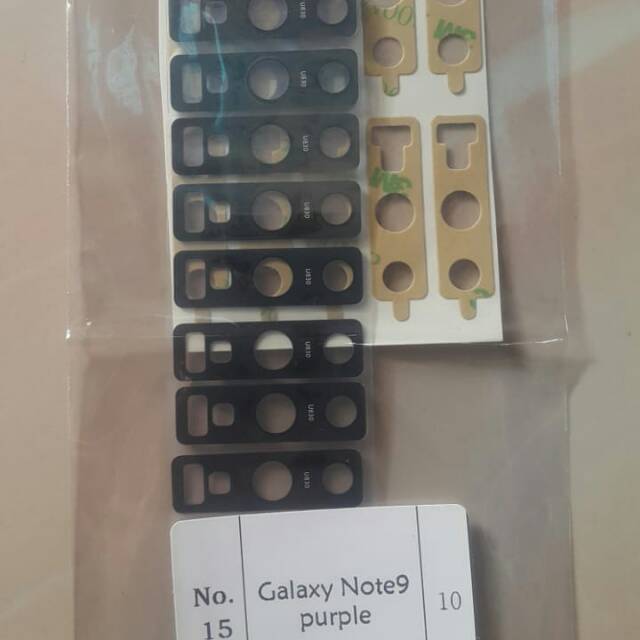 Kaca Kamera Samsung Galaxy Note 9 Purple Lensa Kamera Belakang