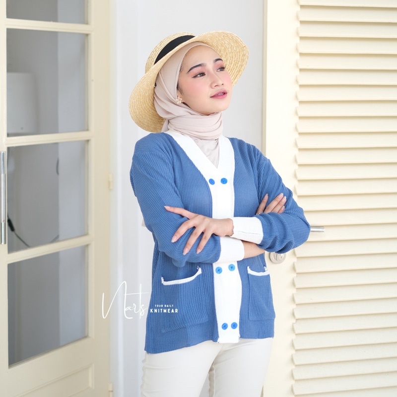 Momo Cardigan / Cardigan Korea / Knit Cardy By Narts_id