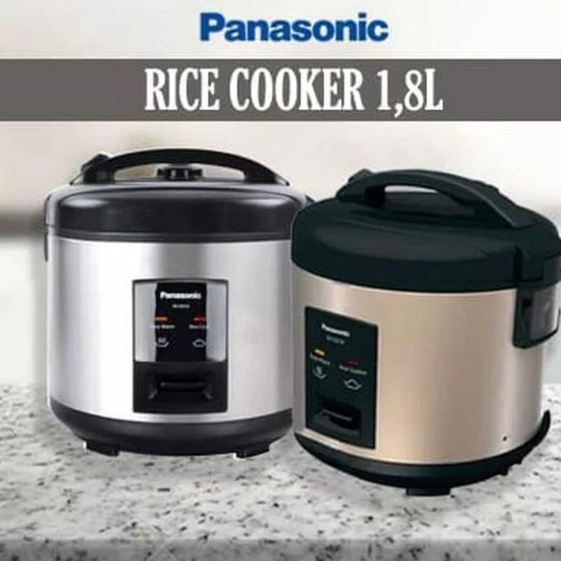 PANASONIC Rice Cooker/ Magic Comb 1,8 Liter 3 in 1 Silver SRCEZ18SSR 400 Watt