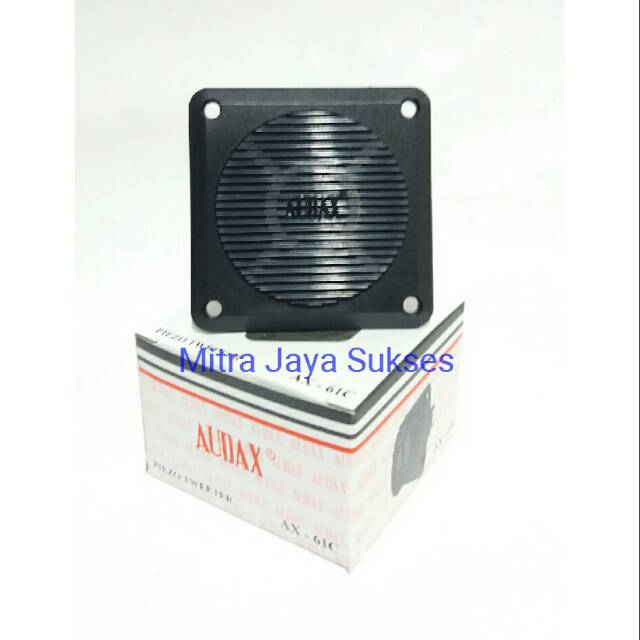 Audax Ax 61 C 61C Hitam Black Tweeter Walet Speaker Walet