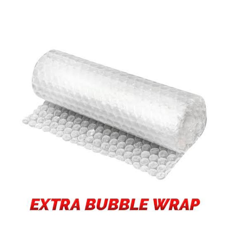 

bubble wrap untuk tambahan packing