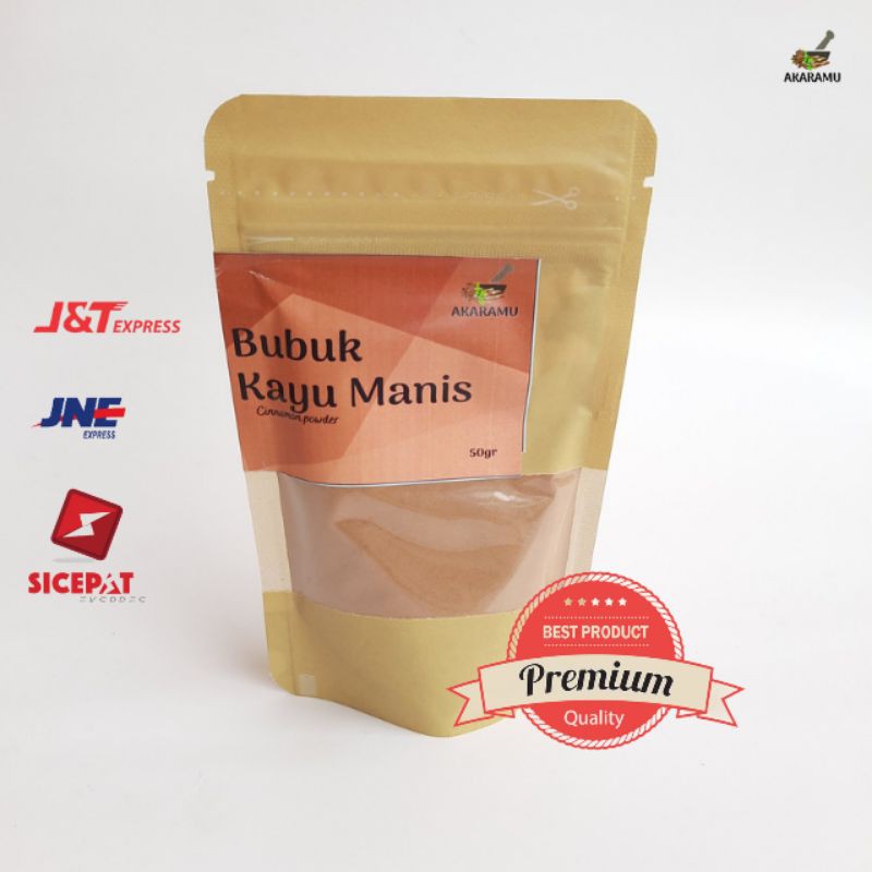 

Bubuk Kayu Manis/Cinnamon Powder ASLI 100% 50 Gr