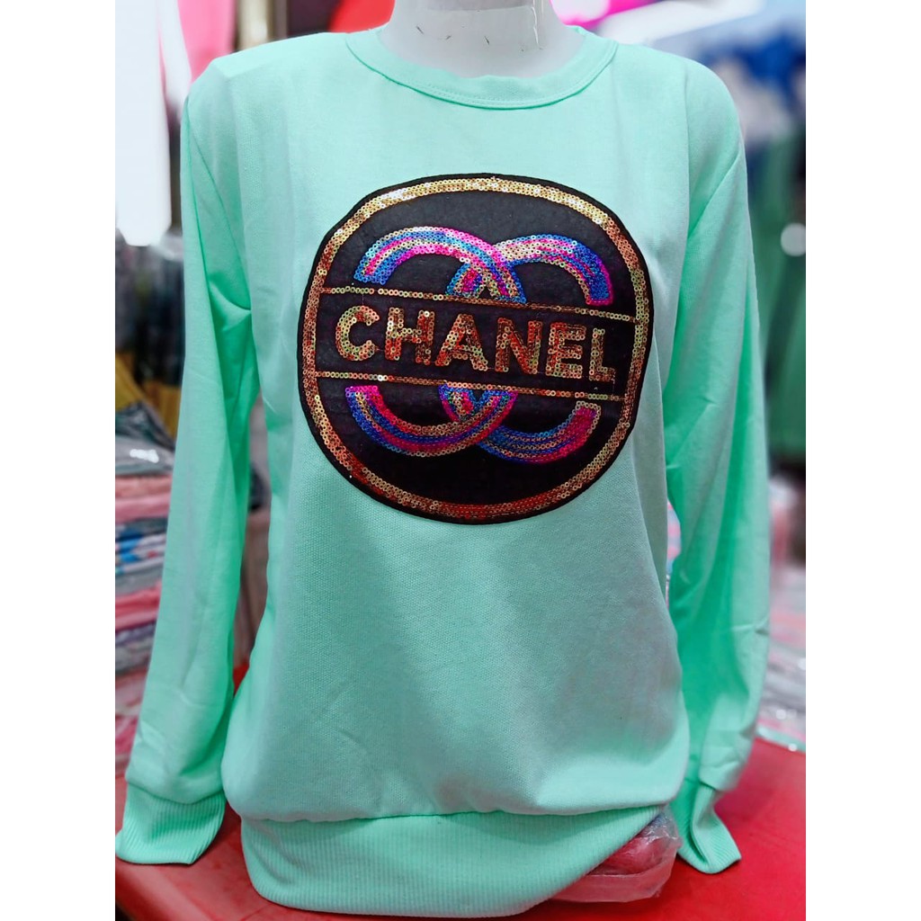 leana sweater wanita payet chl