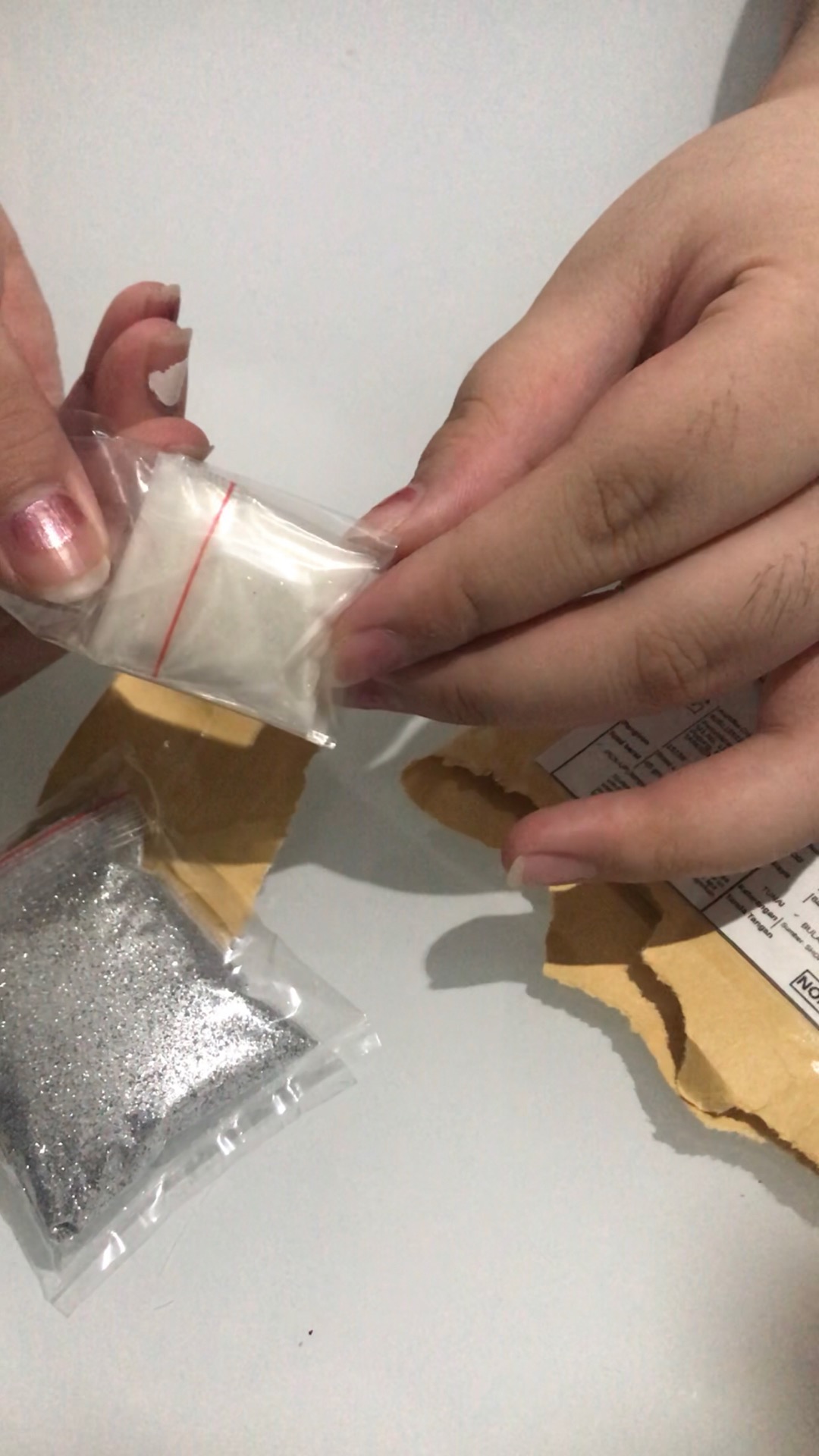 Glitter Bubuk, Pack 25 Gram (packing Plastik)