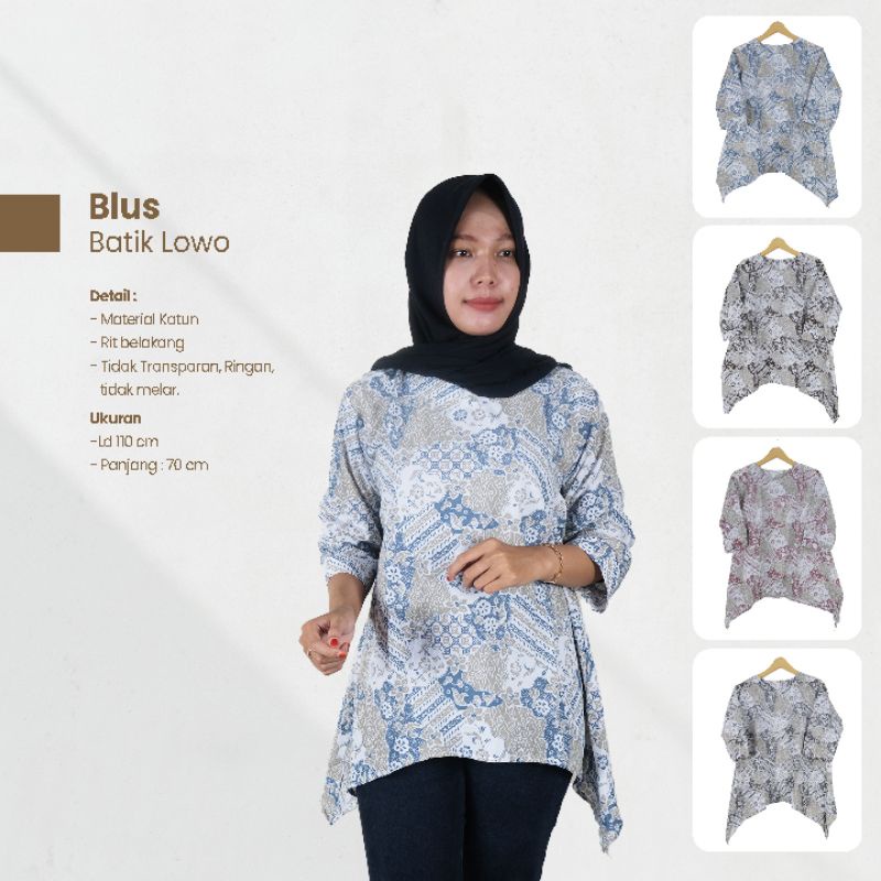 Blus Batik Lowo - NairaBatik