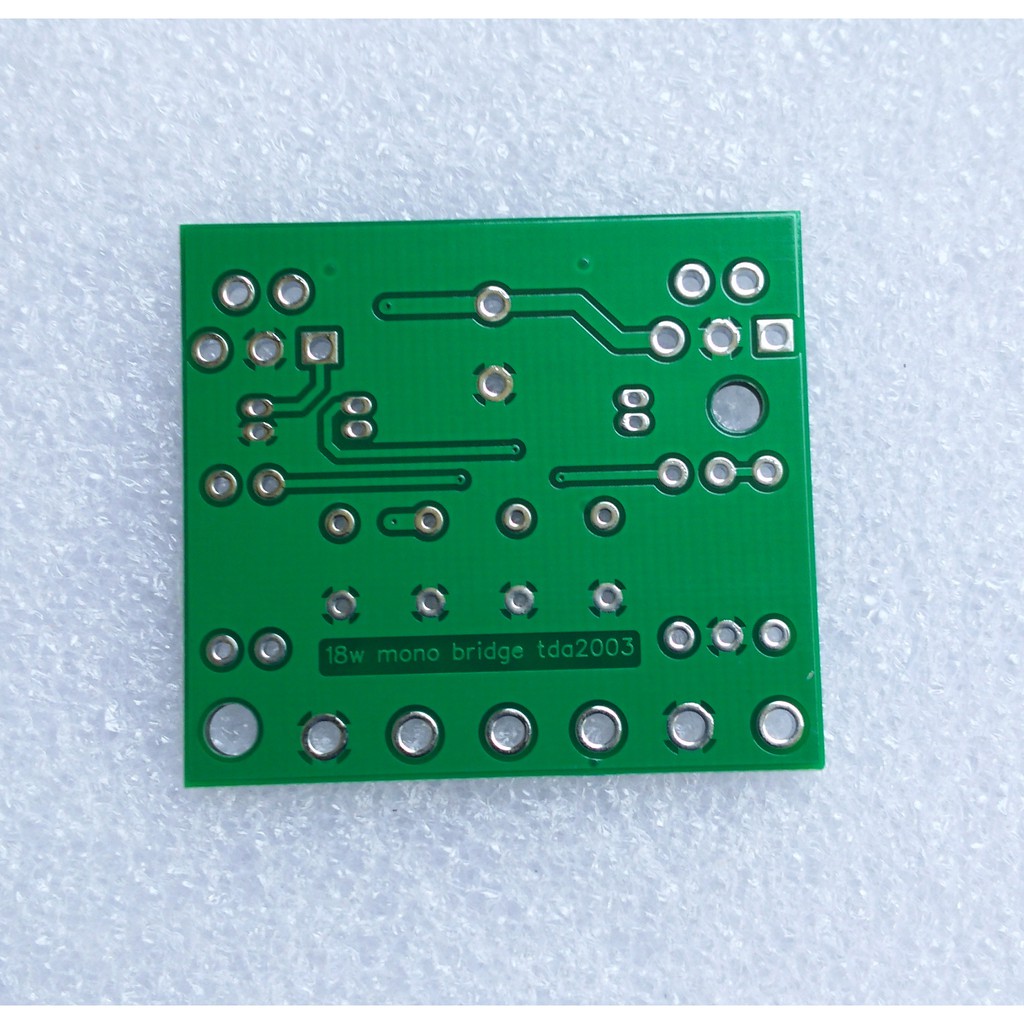 PCB Mono TDA2003 Bridge 18 Watt Power Amplifier