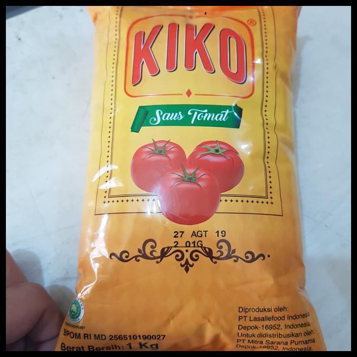 

BERKUALITAS Saos tomat polos delmonte 1kg