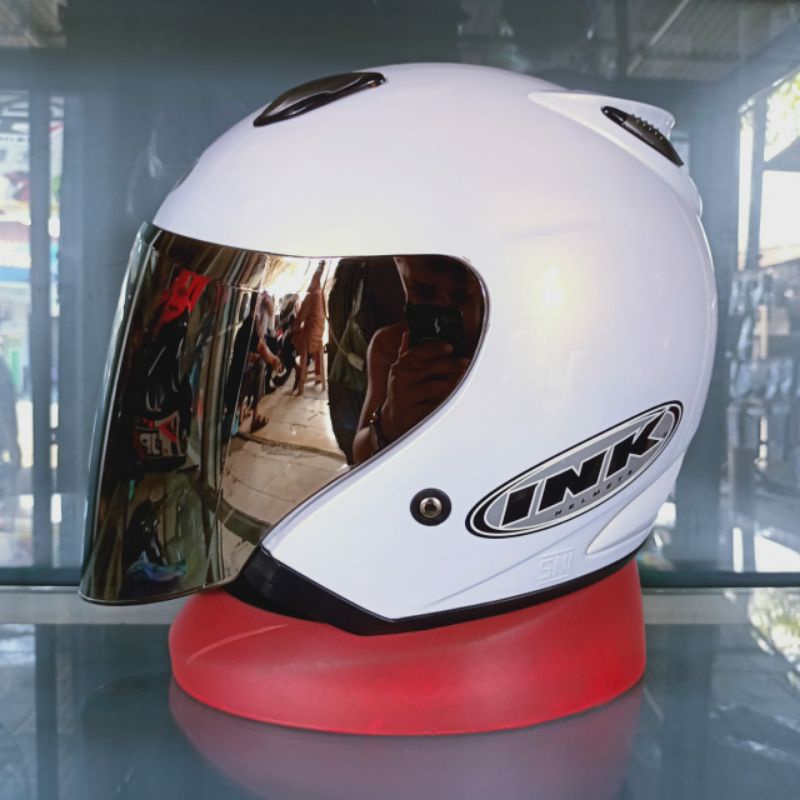 helm ink centro original 100% + kaca venom iridium