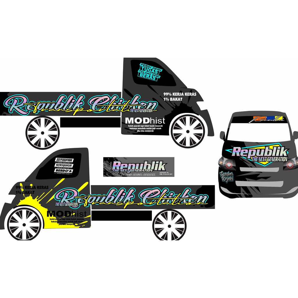 DECAL GRANMAX STICKER GRANMAX