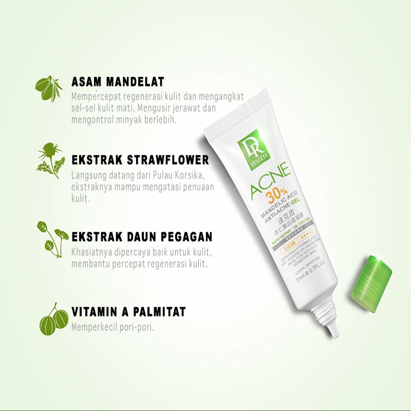 Dr. Hsieh 30% Mandelic Acid Anti-Acne Gel Jerawat