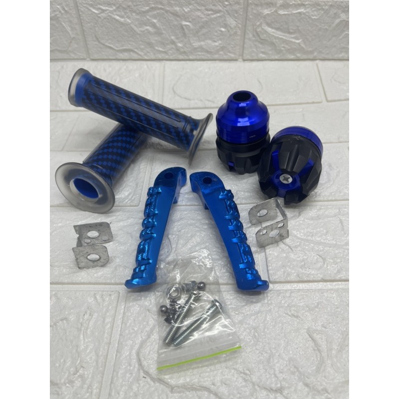 Handgrip Karbon + Step Vixion Lokal + Jalu As Roda Depan Yamaha Mio Fino Jupiter