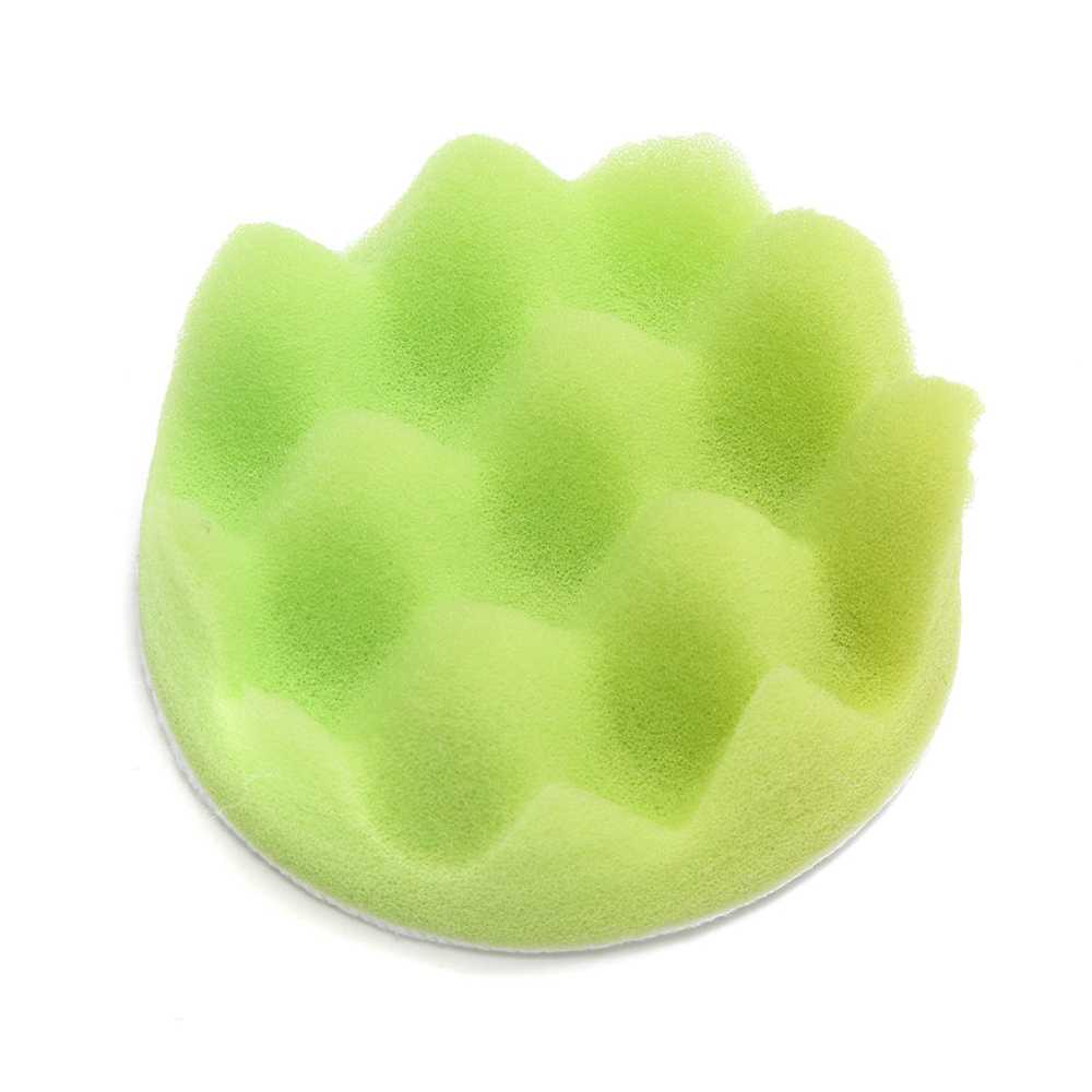 MATCC Sponge Polishing Set Car Buffing Pads Foam 5 Inch 10 PCS-Multi Warna