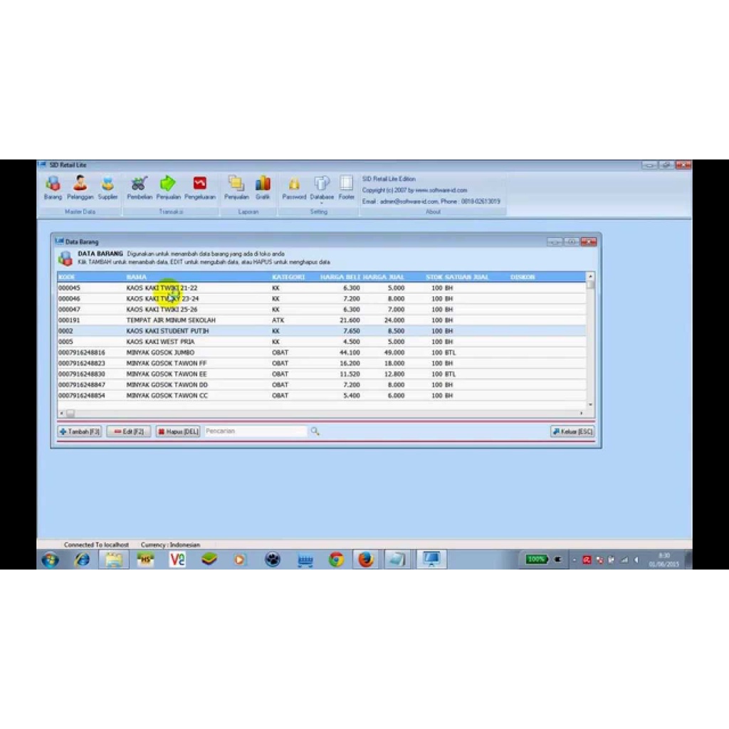 [FULL VERSION] Aplikasi Kasir SID Retail Pro 6 Toko POS - GARANSI AKTIVASI