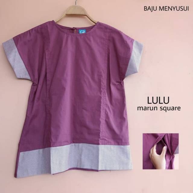 MAMIGAYA Nursing Wear LULU Blouse Menyusui Atasan Menyusui Formal