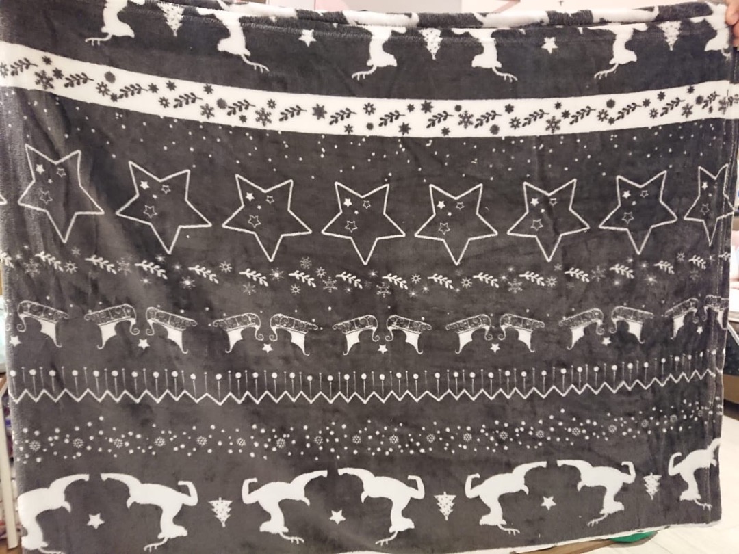 Thermal Blanket /selimut King Rabbit Ukuran 150x200