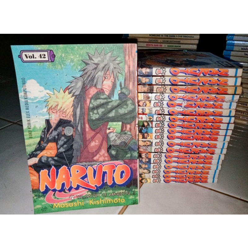 KOMIK NARUTO CABUTAN PRELOVED