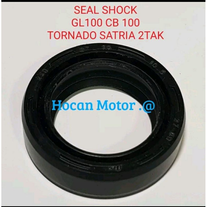 SEAL SHOCK SEAL SHOCK GL 100 TORNADO CB 100 SATRIA 2 TAK HIGH QUALITY. HARGA 1 PC