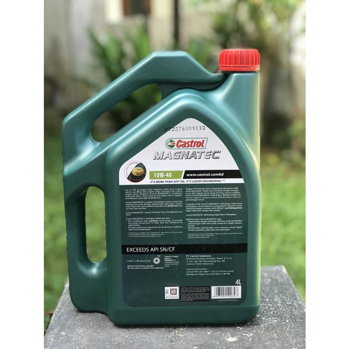 Oli / Oli Castrol Magnatec Sae 10W-40 Galon 4 Liter