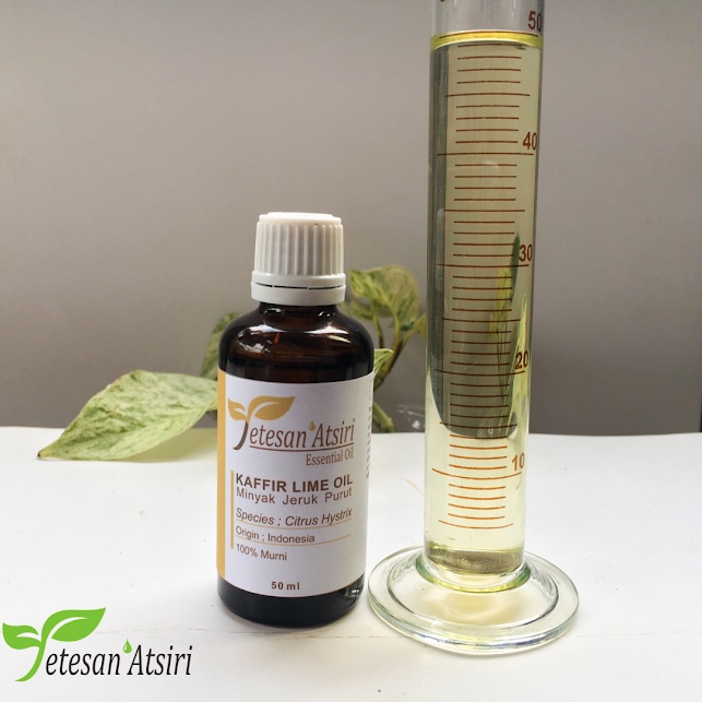 50ml minyak atsiri jeruk purut murni 100% kaffirlime pure essential oil 100% aromatherapy diffuser