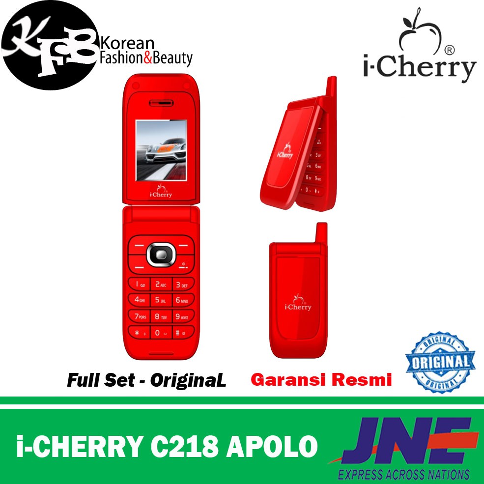 Hp Flip murah iCherry C218 Apolo - Original - Garansi