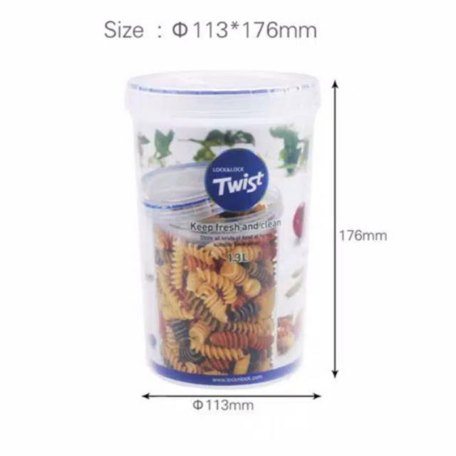 [Lock n Lock] Toples Twist 1.3 Liter