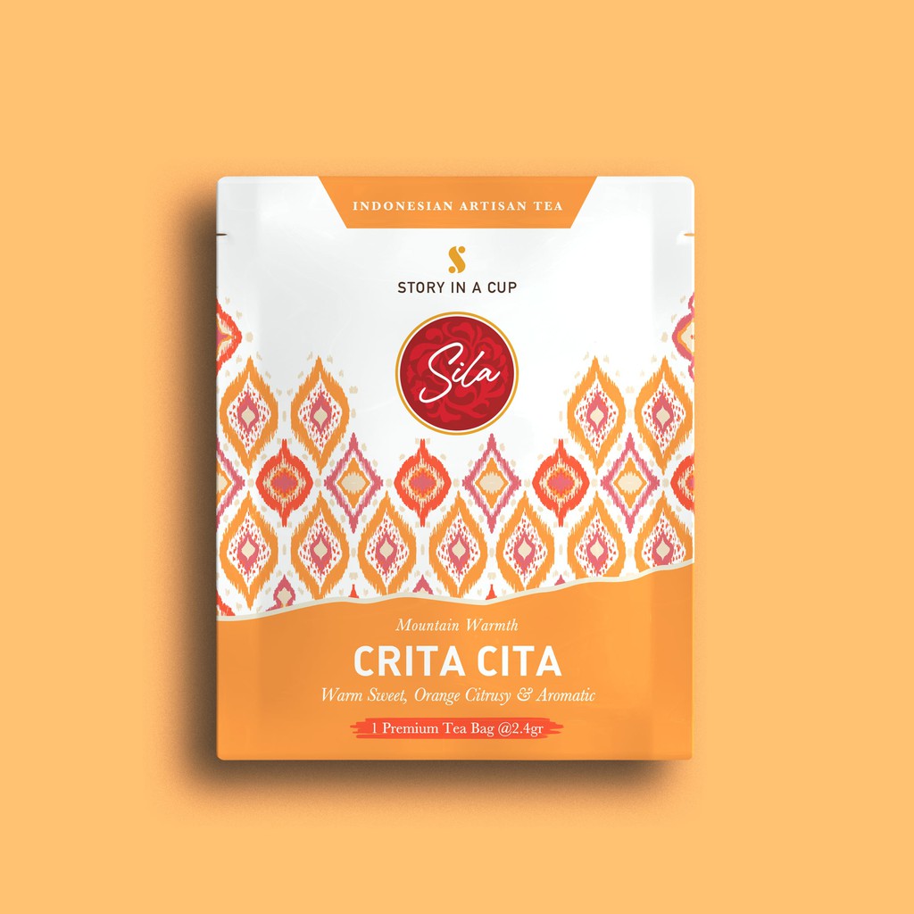 

Sila - Crita Cita - Artisan Tea Blend - Healtea - Sachet 1 Teabag - Teh Premium - Black Tea
