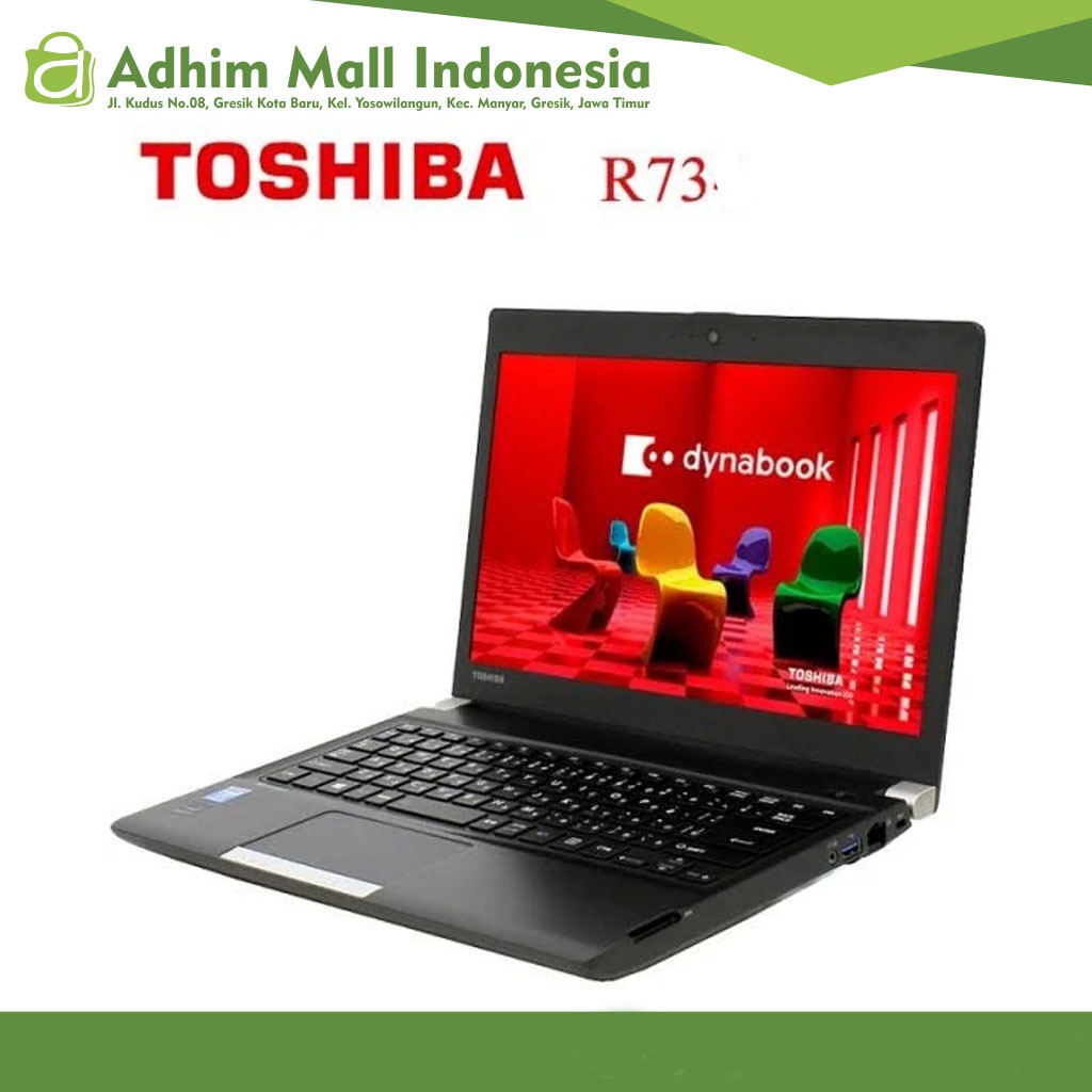 Laptop Ultabook Toshiba Dynabook R73 i5 gen 6 SSD 256GB RAM 4GB