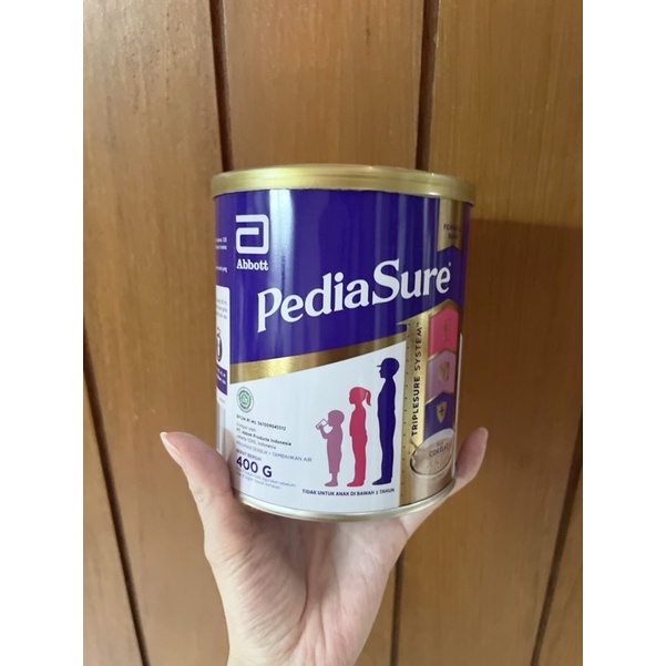 Pediasure complete triplesure susu formula coklat 400g