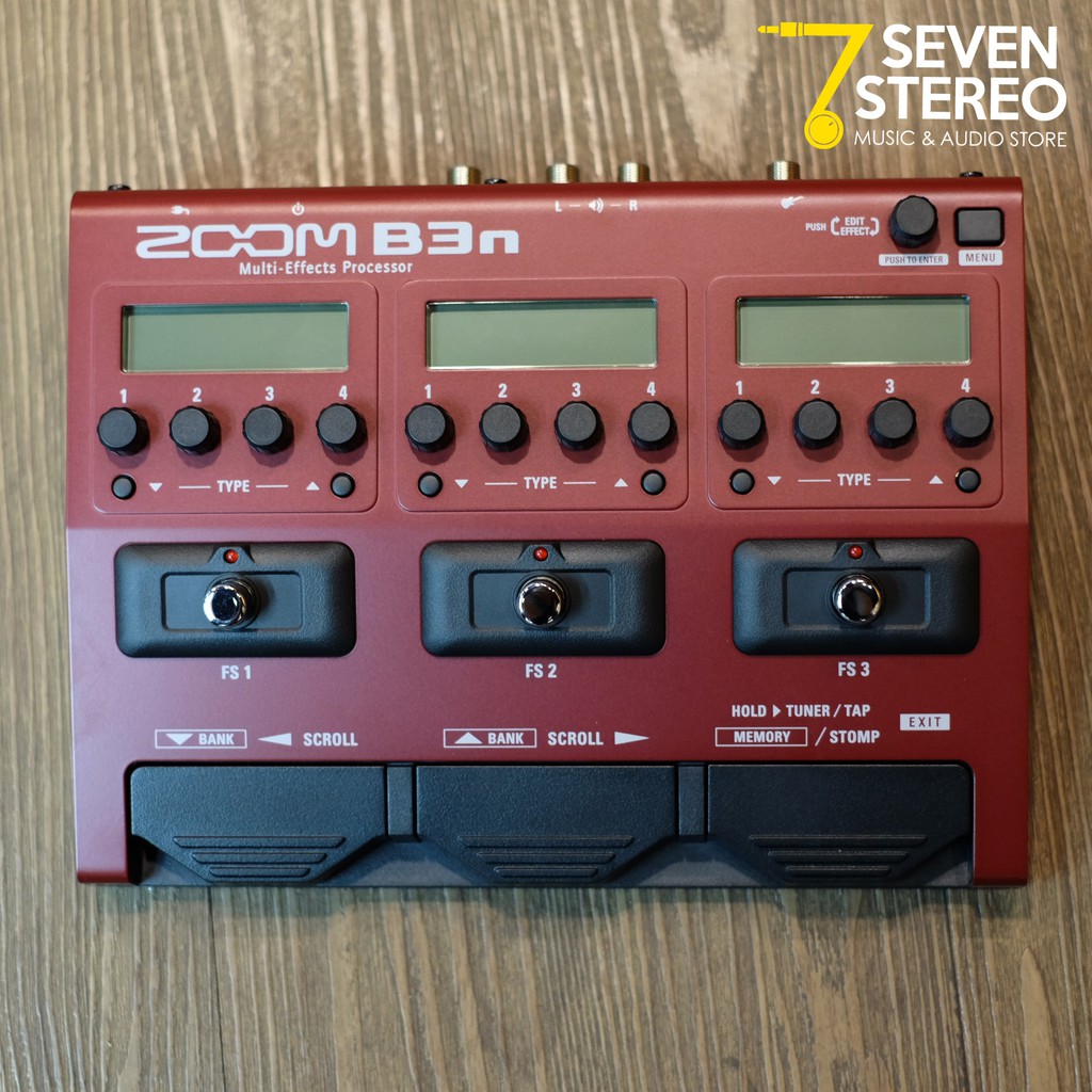 Zoom B3n Bass Multi Effect Processor