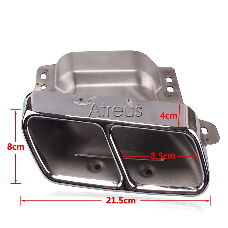 Pipa Knalpot Mobil Bahan Stainless Steel Untuk Mercedes Benz S-class W222 2014 2015