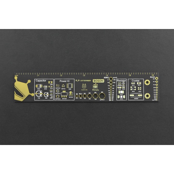 DFRobot PCB Engineering Ruler - Mini (6.3inches) Penggaris DFRobot Ori