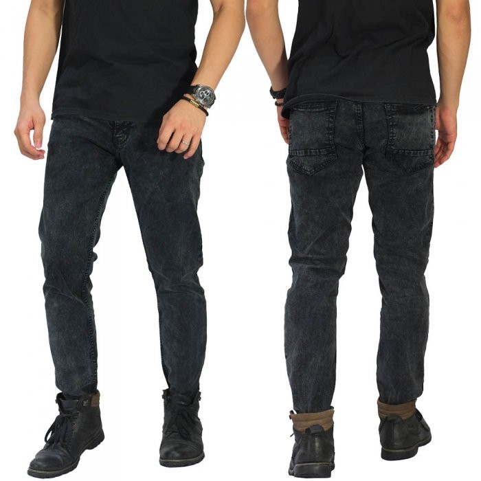 Skinny Jeans Celana Jeans Skinny Slimfit Jeans Hitam Polos Black Washed