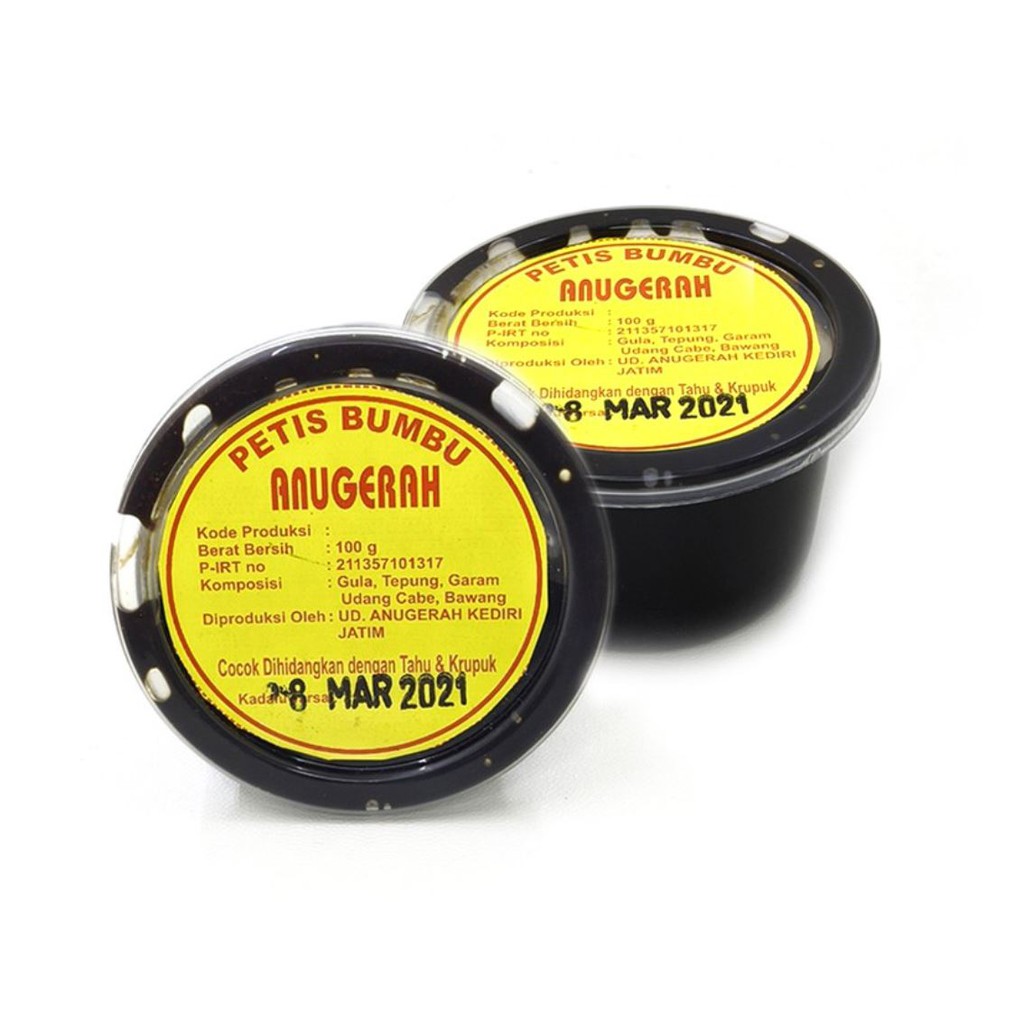 

Petis Bumbu Anugerah kemasan 100 gr - Oleh Oleh Kediri