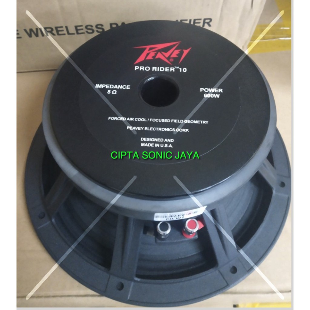 SPEAKER PEAVEY 10 INCH PRO RIDER FULL RANGE 10 IN PRORIDER