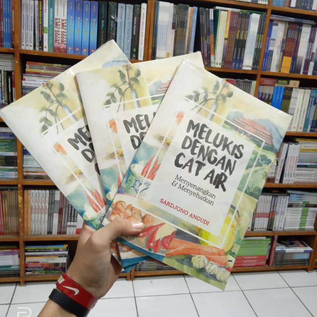 

Buku melukis dengan cat air