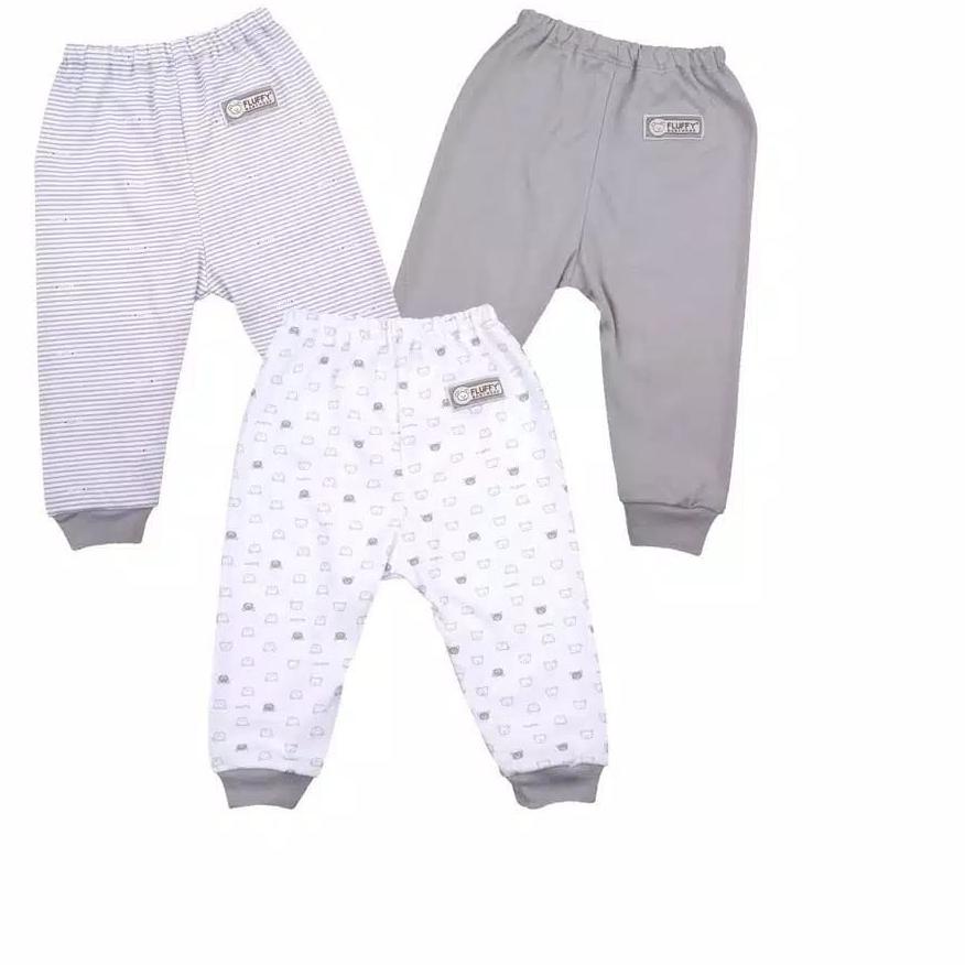 BAYAR DITEMPAT✔️Nova FLUFFY Gorillux 3 Celana Panjang Bayi Pampers Newborn 0-4 Bulan|RA7