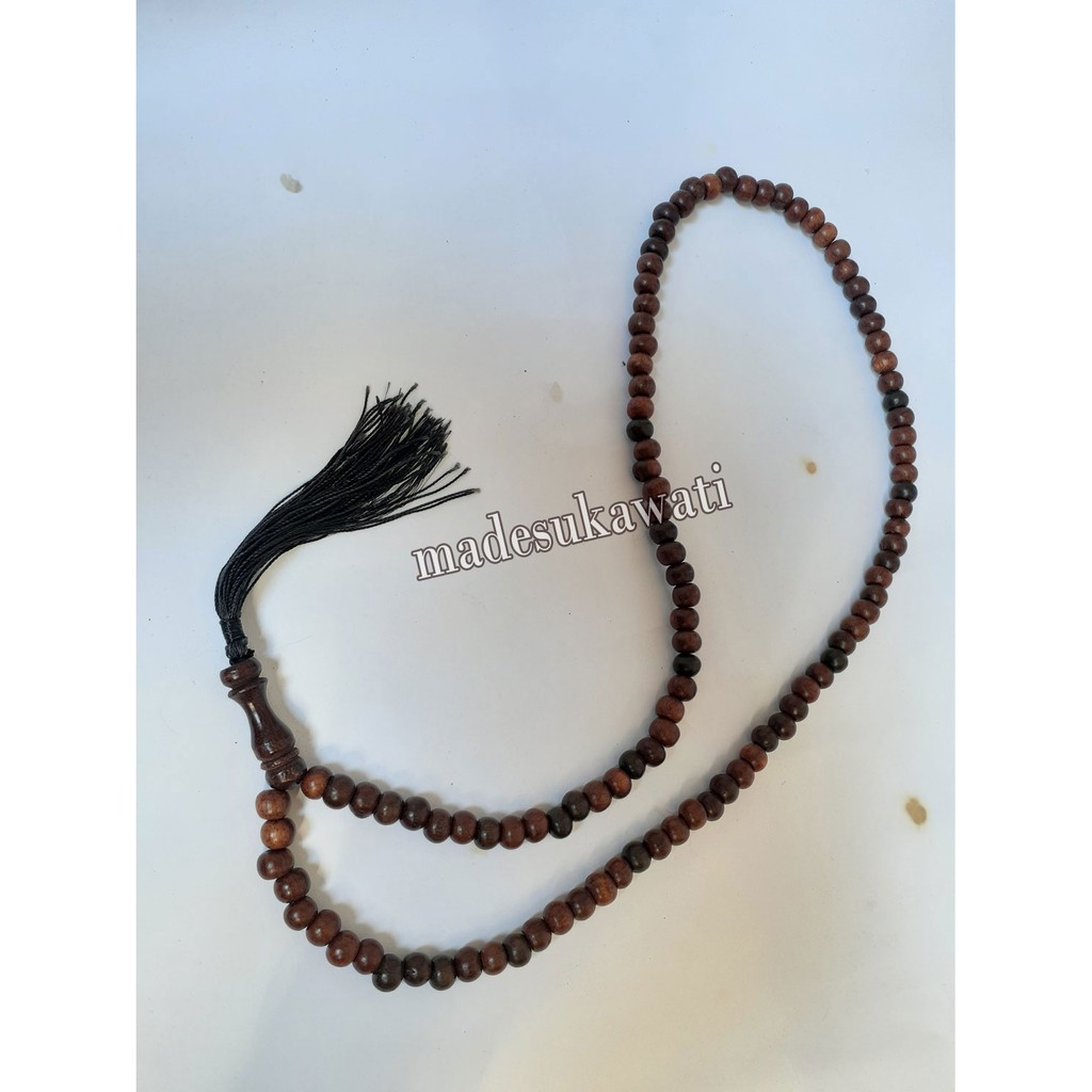 Kalung bola kayu gaharu tasbih