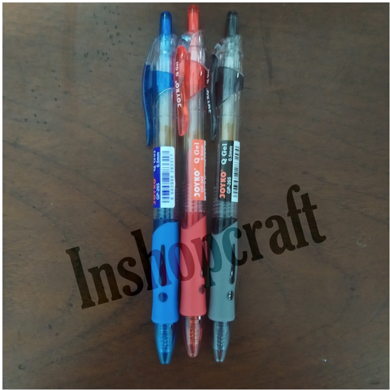 

Joyko Qgel GP-265 Pulpen Gel 0.5mm Murah [INSHOP]