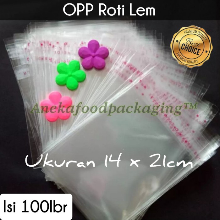 

3Rs5E546 Opp/Plastik Roti Lem Uk. 14Cmx21Cm 56Eyhr6R