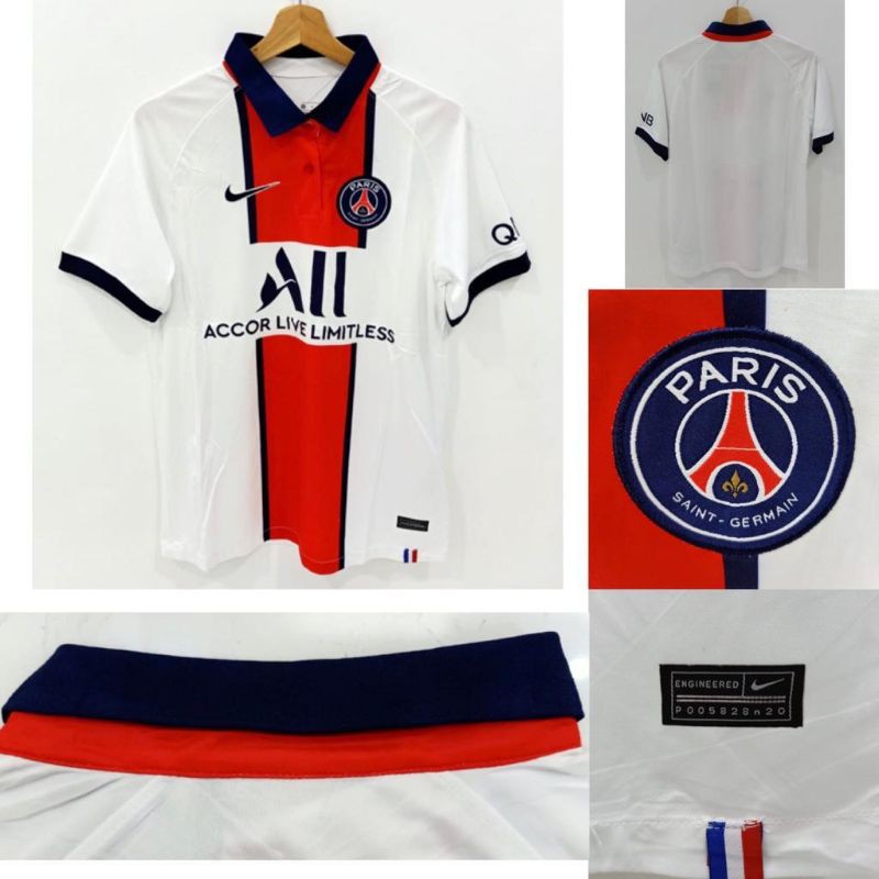 JERSEY BOLA PSG AWAY 2020/2021 GRADE ORI
