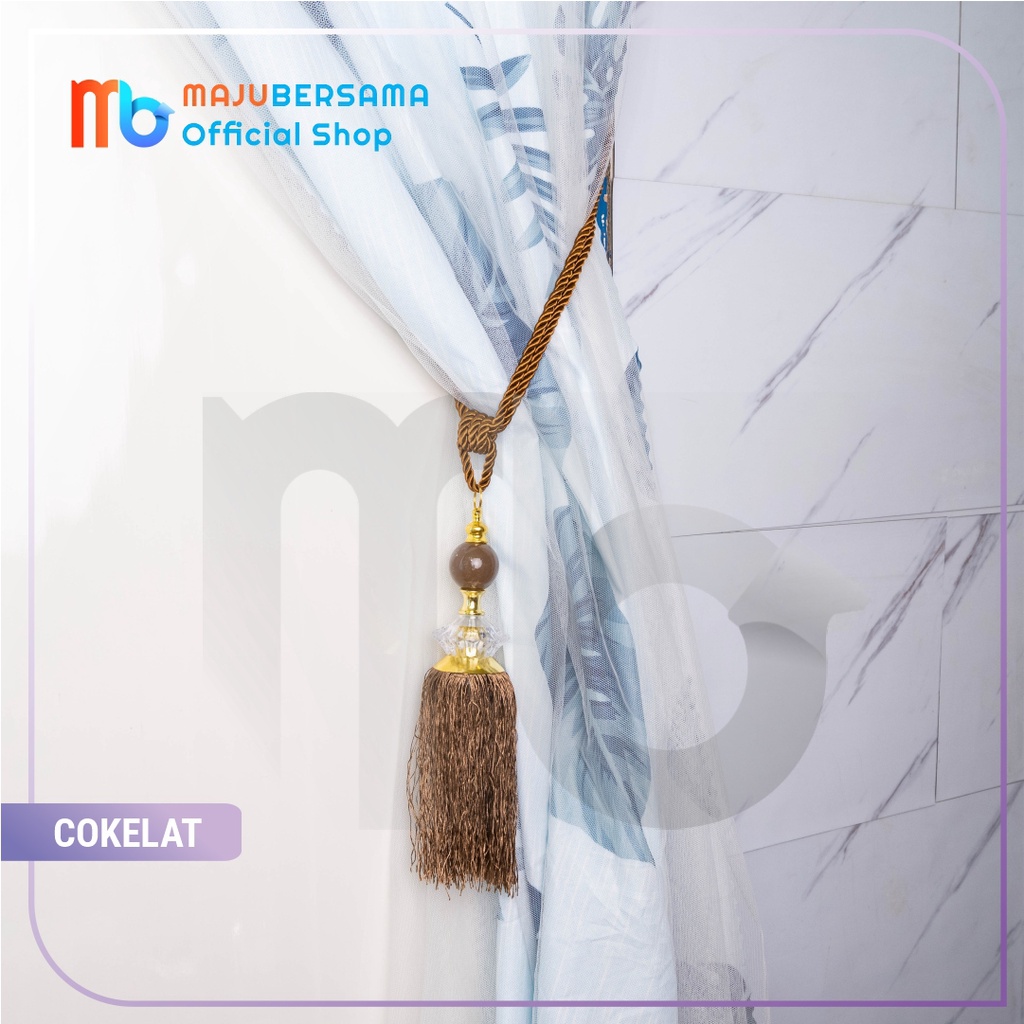 TASEL MENARA /tali gorden/tali gorden murah/ikat gorden/TASSEL TALI IKATAN GORDEN HORDENG GORDEN/tali gorden jumbo/tali gorden mewah/HARGA SATUAN