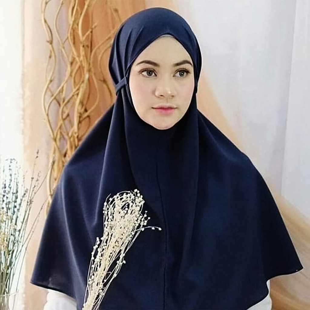 JILBAB BERGO MARYAM / KERUDUNG KHIMAR TALI / HIJAB INSTAN NON PET SYARI / FASHION