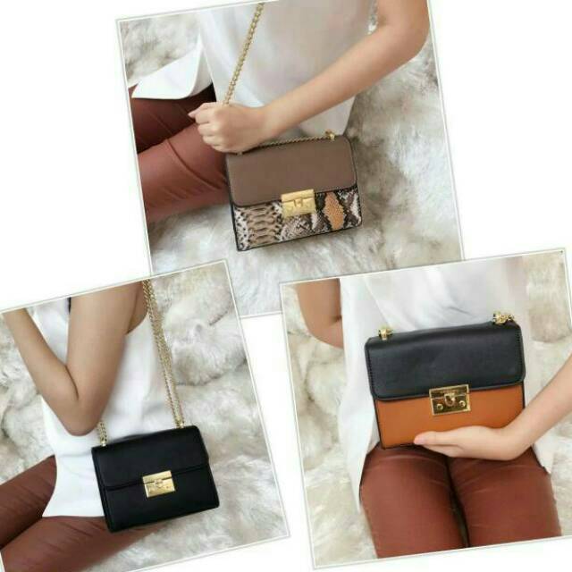 Tas Import - Charles n Keith Mini Padlock - Tas Wanita - Tas Fashion