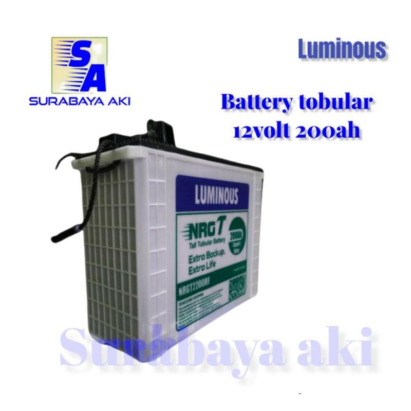 LUMINOUS BATTERY BASAH TALL TUBULAR 200AH 12V