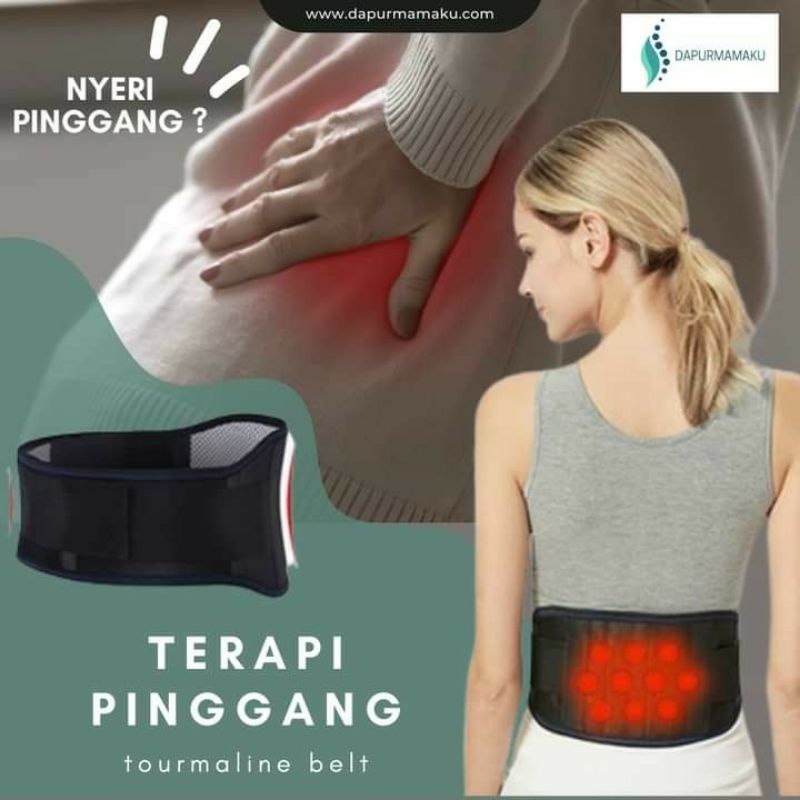 terapi pinggang tourmaline magnetik