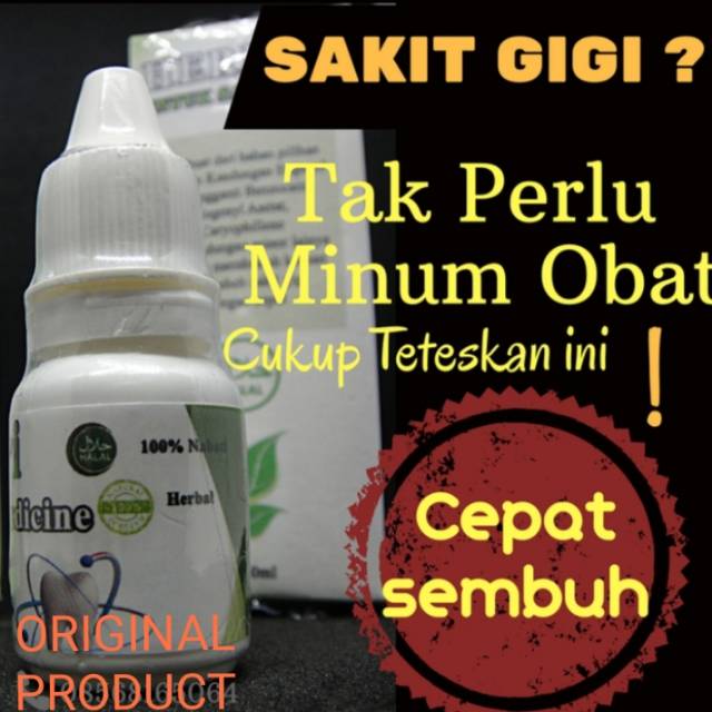 Obat Sakit Gigi Terbukti Berkhasiat Ampuh Menyembuhkan Sakit Gigi Dalam 3 Menit Shopee Indonesia