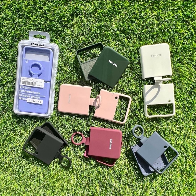 CHROME ARMOR Mewah ya high quality PREMIUM, anti crack, clear case, NEW ANTI PASARAN* *PREMIUM KOREAN CASE* pack premium, material pilihan, super clear,  FLIP 3 DOVE CASE + RING* 5 warna cantik best seller  Packing retail cantik samsung  Z FLIP 3